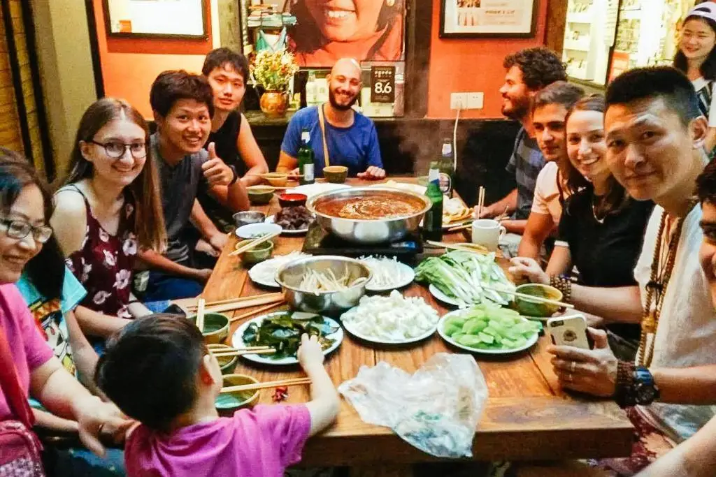 Чэнду: Chengdu Mix Hostel Courtyard Poshpacker (Wenshu Monastery)