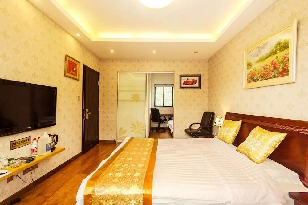 Ханчжоу: Tea farmer Inn in West Lake Hangzhou