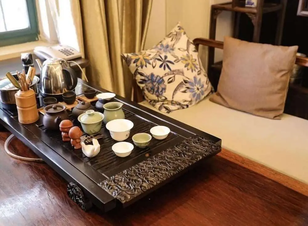 Ханчжоу: Tea farmer Inn in West Lake Hangzhou