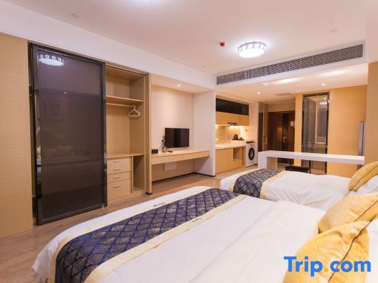 Янчжоу: Sweetome Boutique Apartment (Yangzhou Railway Station Jinghua City)