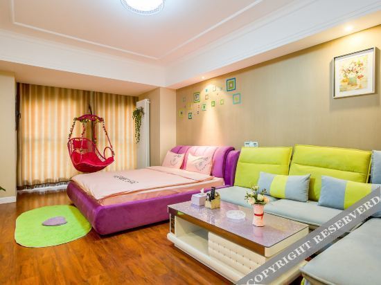 Дежоу: Love home fashion Apartment Hotel (Wanda store, Dezhou)
