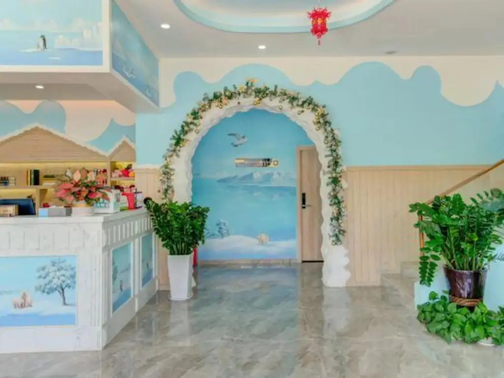 Чжухай: Ice and Snow Ocean Theme Apartment (Zhuhai Shenjing Ocean Kingdom)