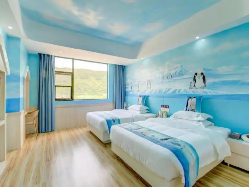 Чжухай: Ice and Snow Ocean Theme Apartment (Zhuhai Shenjing Ocean Kingdom)