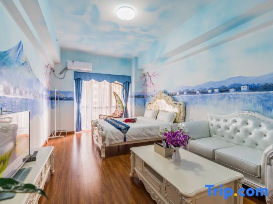 Фошань: Molv Art Theme Apartment (Foshan Sanshui Wanda Plaza)