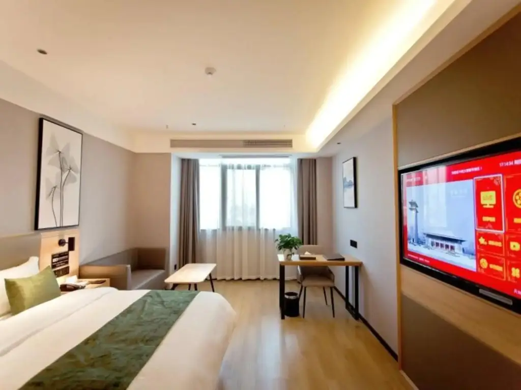 Фуян: greenTree Inn（Linquan Magic City）