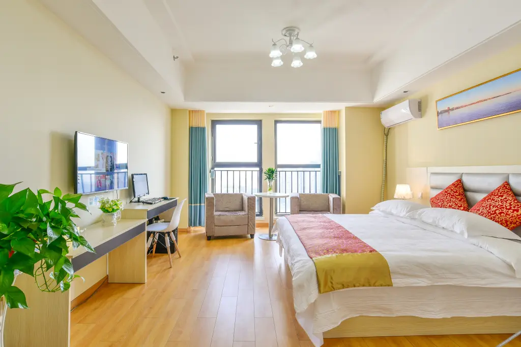Хэфэй: Xiyue Apartment Hotel Yaohai Wanda Plaza