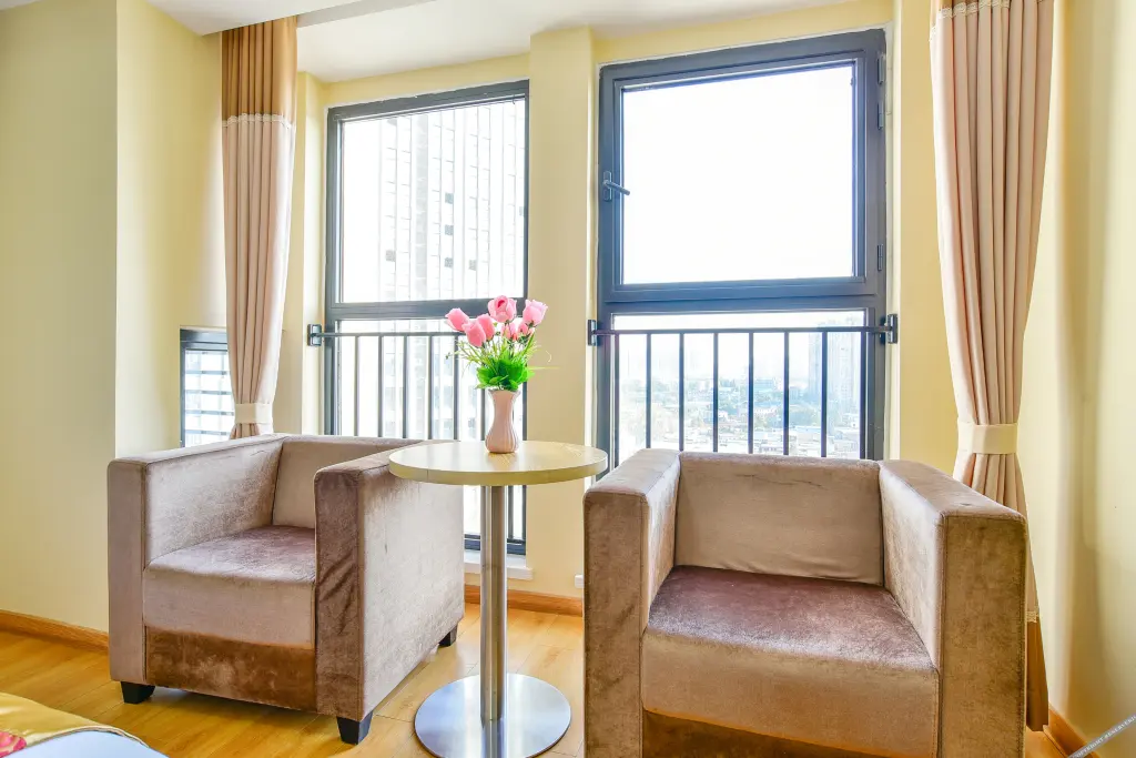 Хэфэй: Xiyue Apartment Hotel Yaohai Wanda Plaza