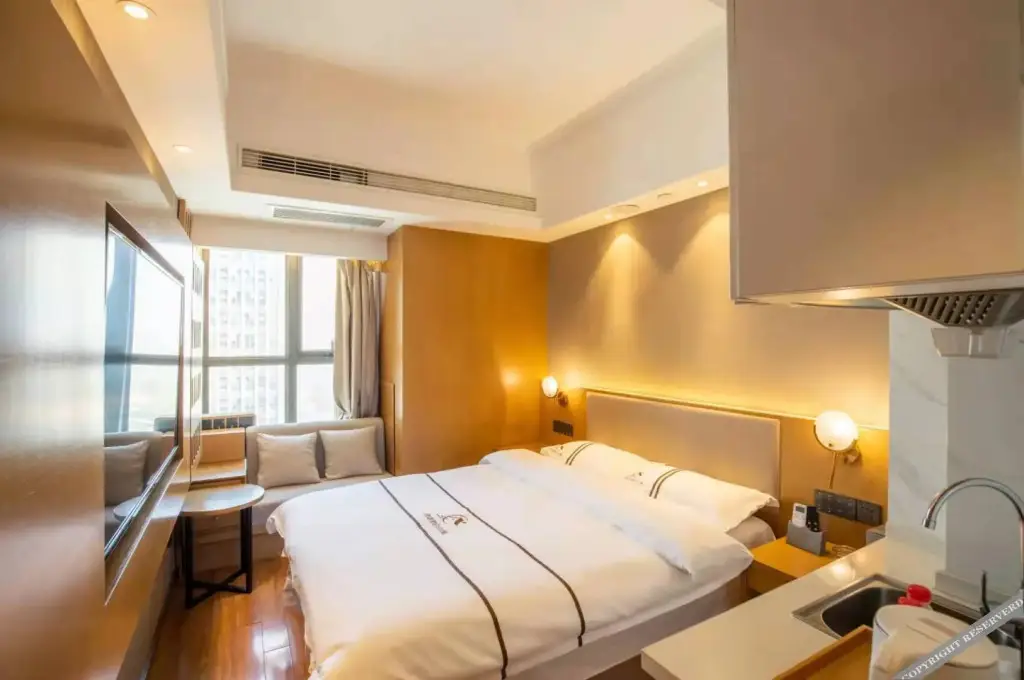 Нанкин: Xinyu Apartment (Nanjing Xianlin University Town Wanda Mao Branch)