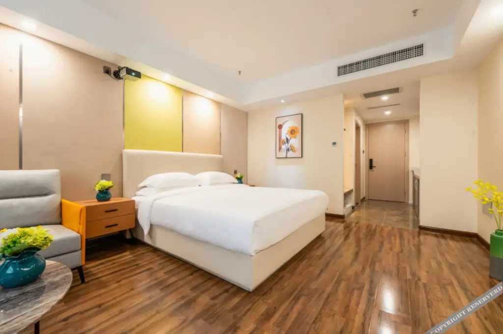 Сиань: Man deer CC Hotel (Xi'an Gangwu Avenue Metro Station)