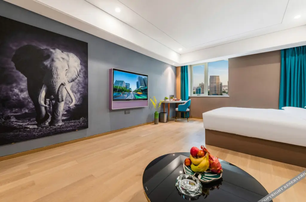 Сиань: Man deer CC Hotel (Xi'an Gangwu Avenue Metro Station)