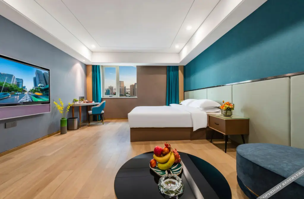 Сиань: Man deer CC Hotel (Xi'an Gangwu Avenue Metro Station)