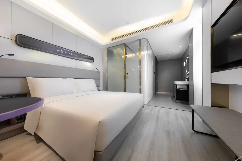 Чэнду: Wenjiang University Town Light Residence Hotel Chengdu