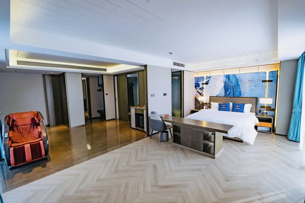 Ханчжоу: Xibin Hotel (Hangzhou Xiaoshan International Airport Hezhuang Road Subway Station)