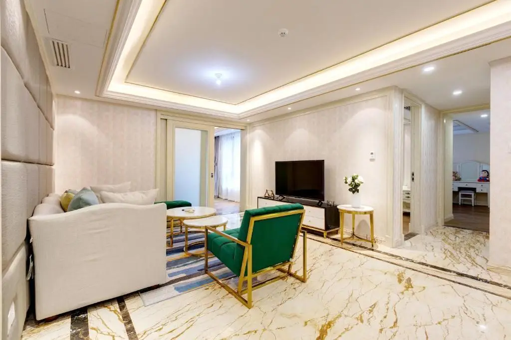 Пекин: American Light Luxury Style High end Apartment Near Tiananmen And Houhai