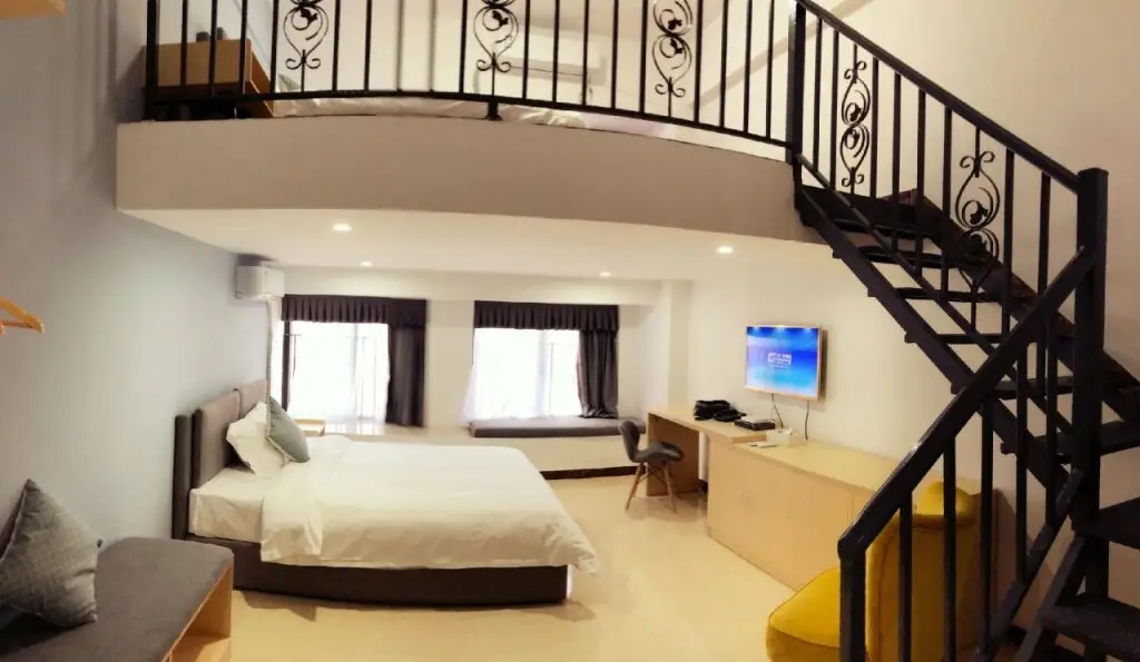 Фошань: Bo Dun International Apartment Dong Fang Xin Tian Di Branch