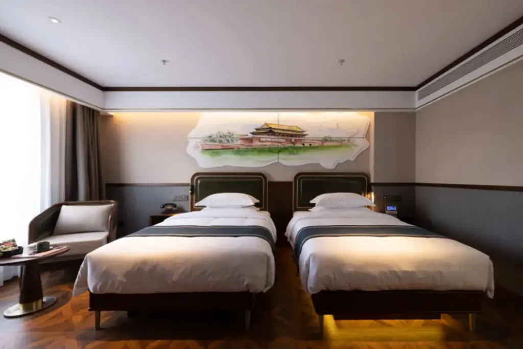 Пекин: Nostalgia S Hotel (Beijing Fangshan University Town Guangyangcheng Metro Station)