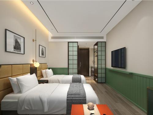 Тяньцзинь: Happy Dragon City Culture Hotel(Tianjin Gulou & Dayuecheng)