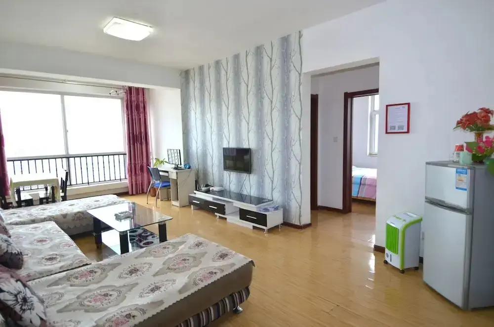 Ланьчжоу: Lanzhou Longshang Mingzhu Apartment Three-bedroom suite