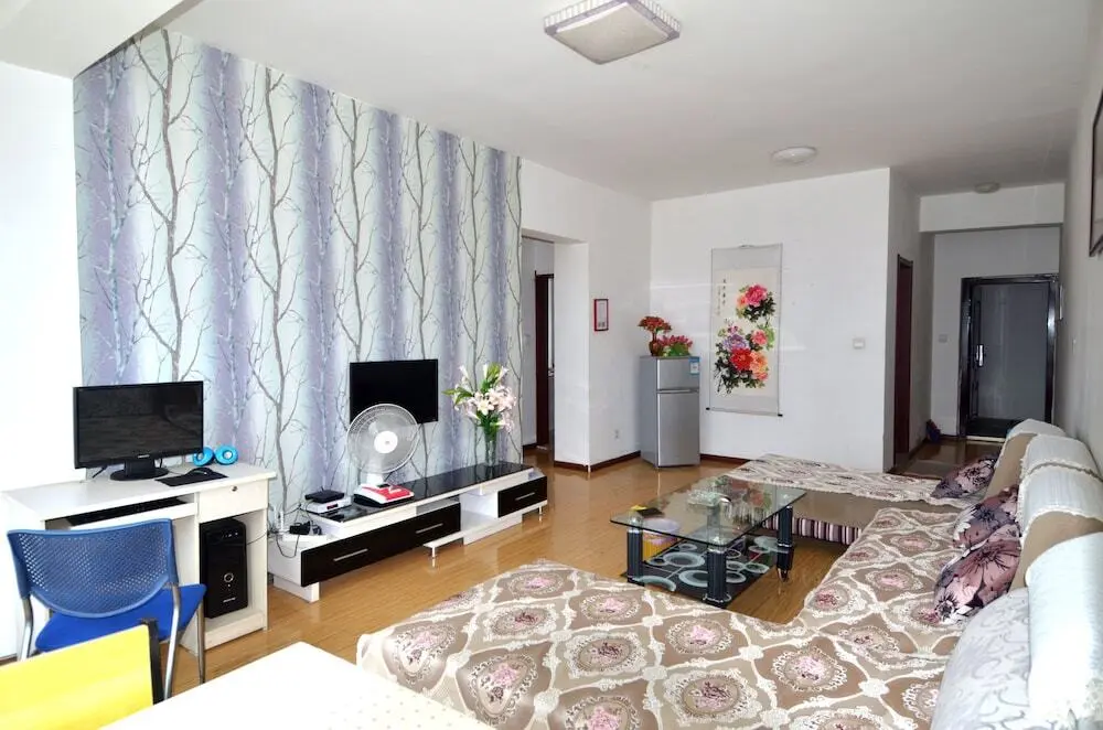 Ланьчжоу: Lanzhou Longshang Mingzhu Apartment Three-bedroom suite