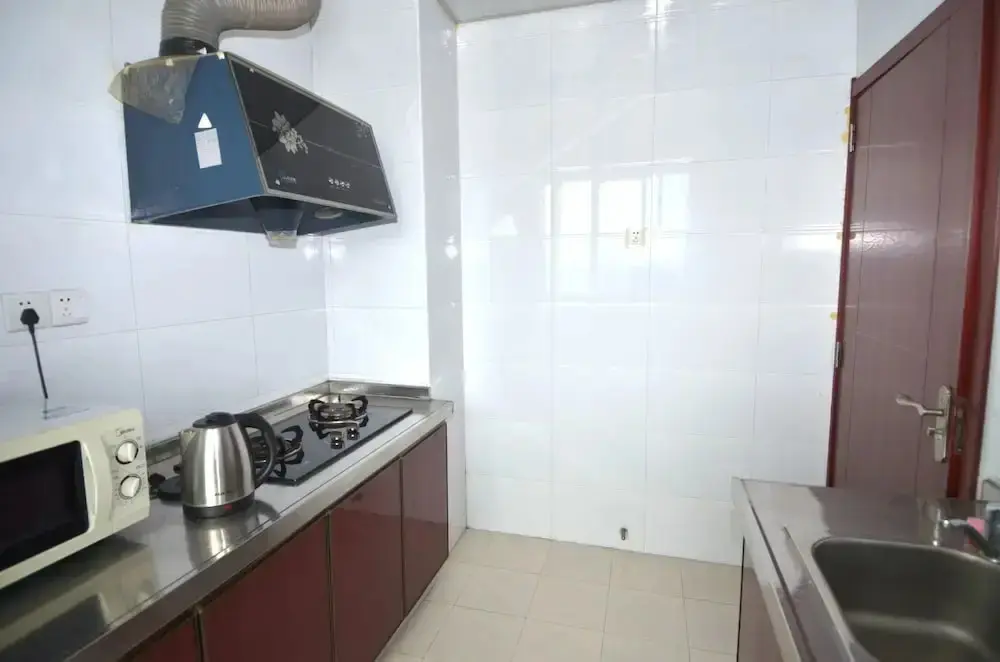 Ланьчжоу: Lanzhou Longshang Mingzhu Apartment Three-bedroom suite