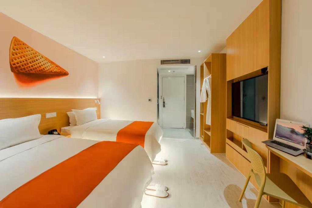 Шанхай: Pod inn(Shanghai West Shuichan Road Pedestrian Street Branch)