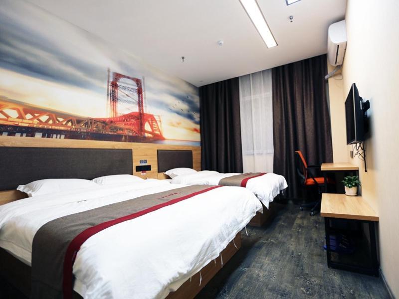 Линьи: Thank Inn Chain Hotel Shandong Linyi Tancheng County Tandong road bus station