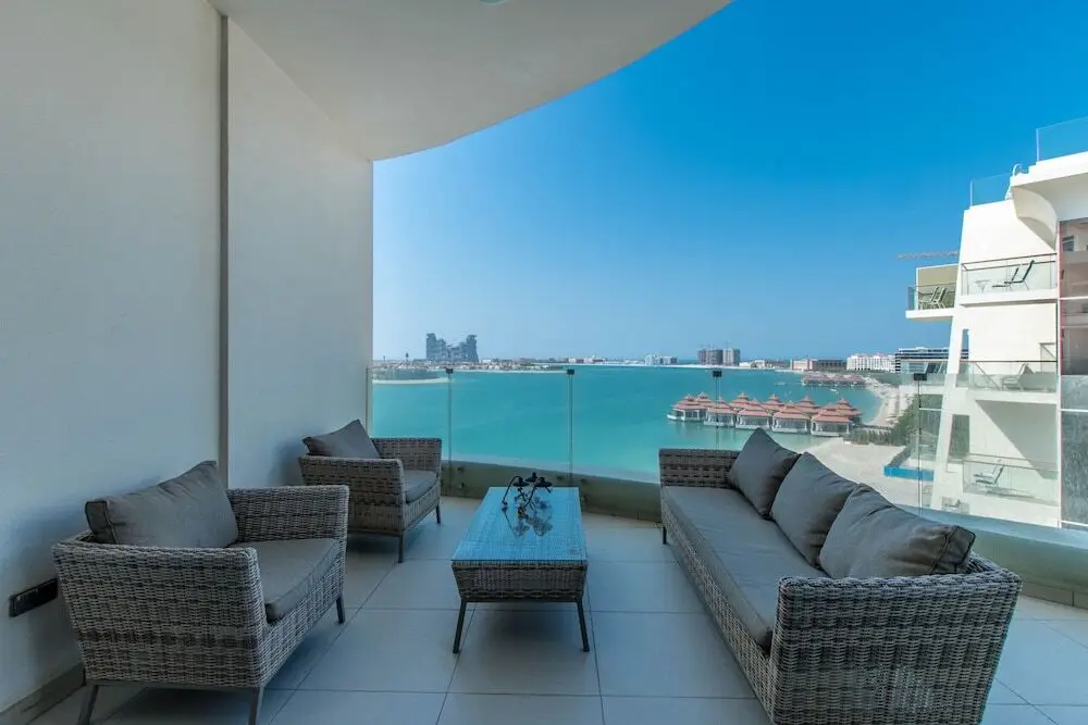 Дубай: KeyHost - Chic 1BR - Full Sea view - Palm Jumeirah - K760