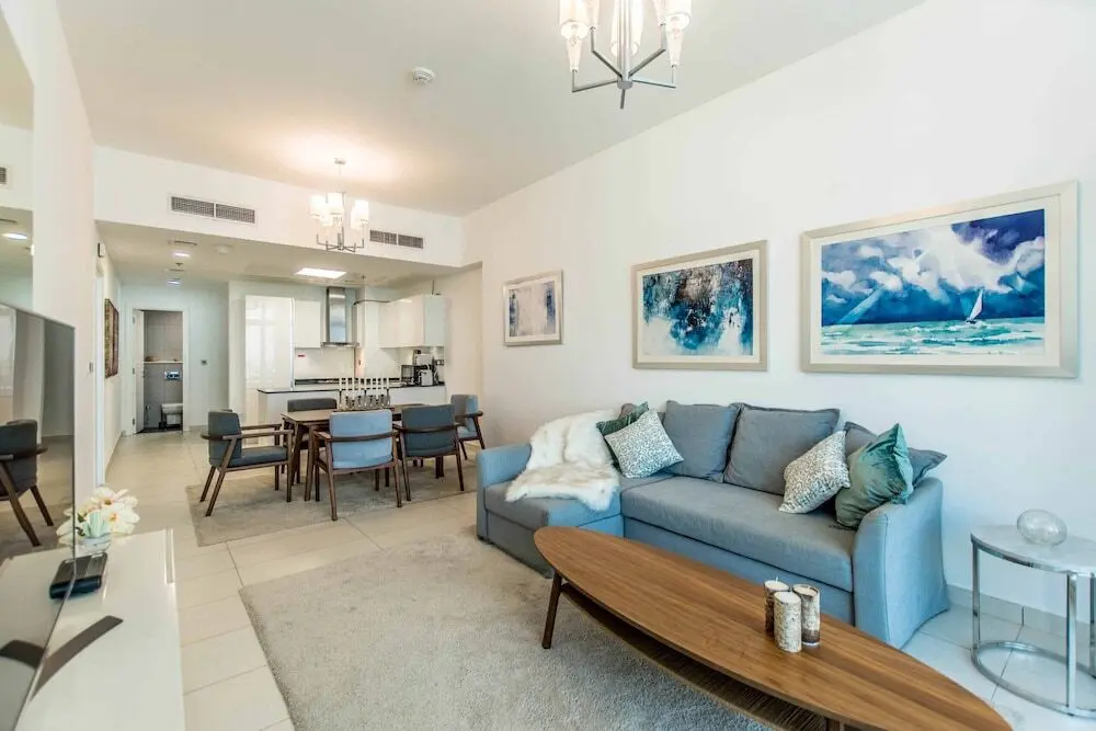 Дубай: KeyHost - Chic 1BR - Full Sea view - Palm Jumeirah - K760