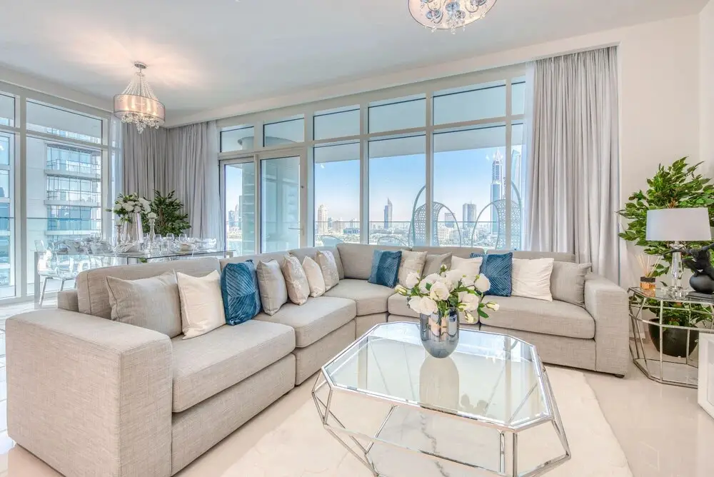 Дубай: Lux BnB 1BD I SunRise Bay I Palm & Sea View