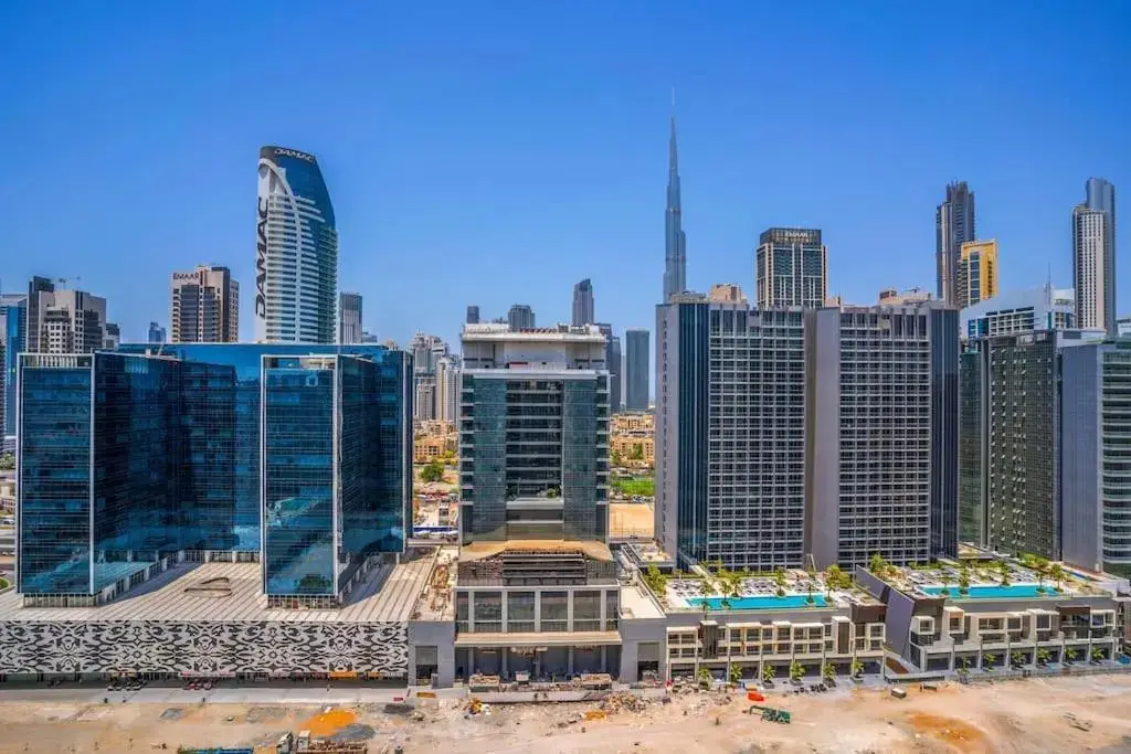Дубай: Brand NEW 1BR - Business Bay - Burj Khalifa View 1303