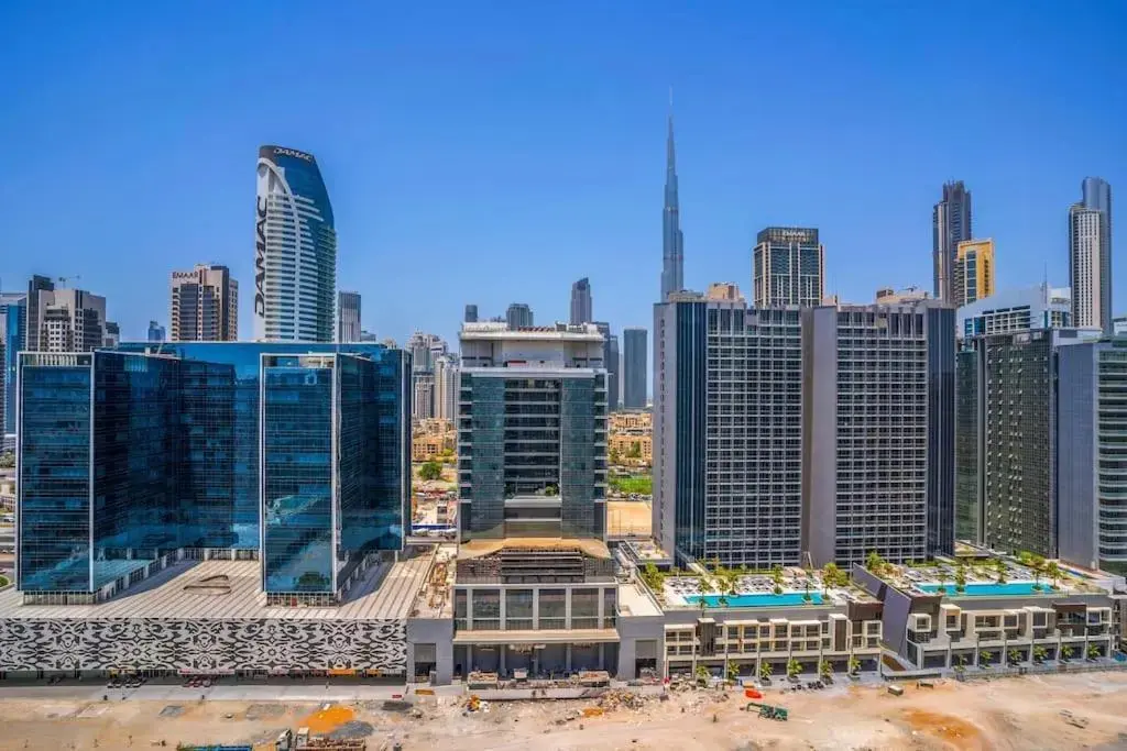 Дубай: Brand NEW 1BR - Business Bay - Burj Khalifa View 1303