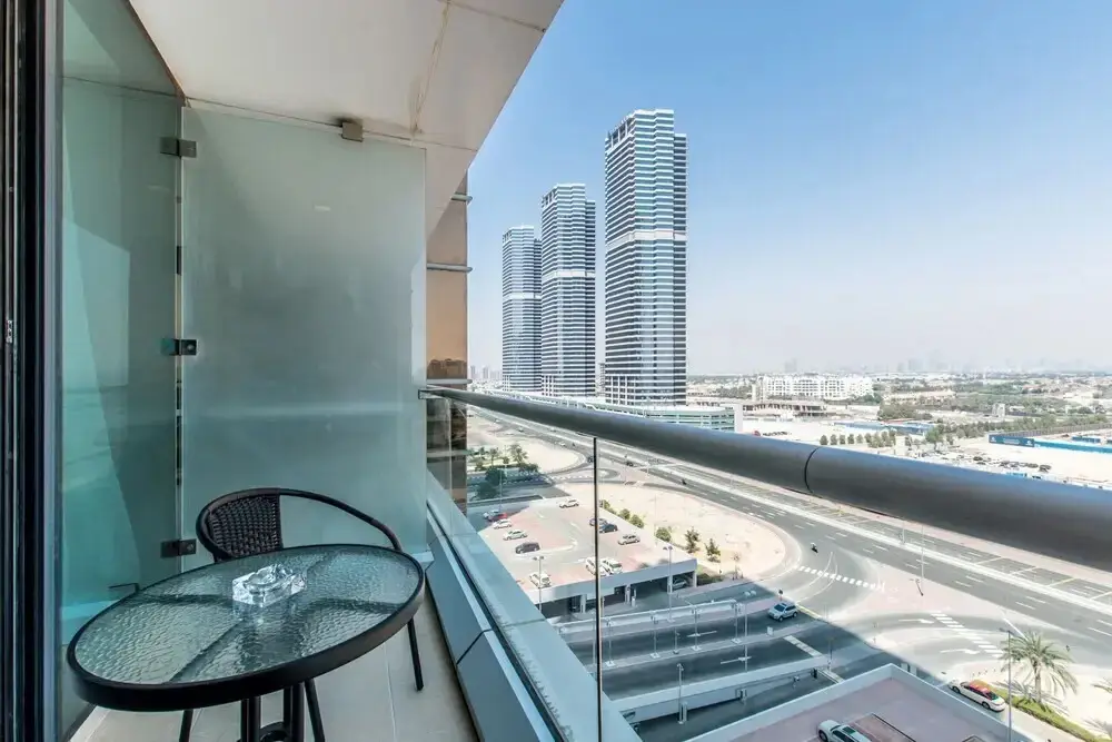 Дубай: Cozy studio at Goldcrest Views 2 JLT