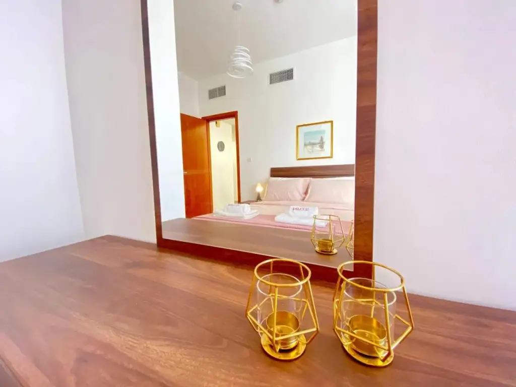 Дубай: Ls32 - Bright 1br in Lake Side Tower D