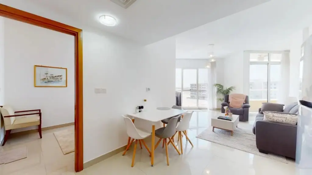 Дубай: Ls32 - Bright 1br in Lake Side Tower D