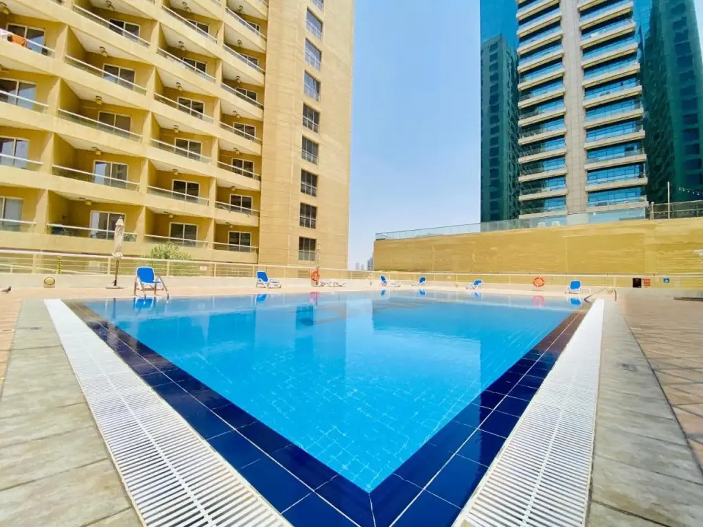 Дубай: Ls32 - Bright 1br in Lake Side Tower D