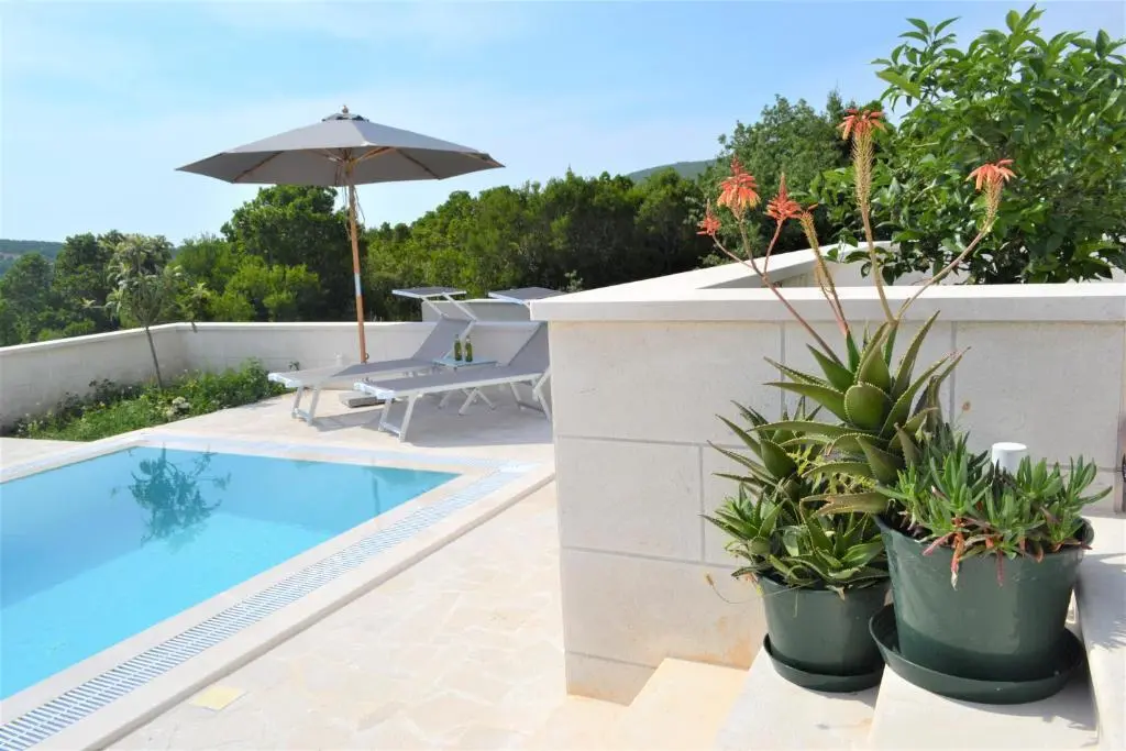 Загора: Sea view villa with a pool-3 apartments