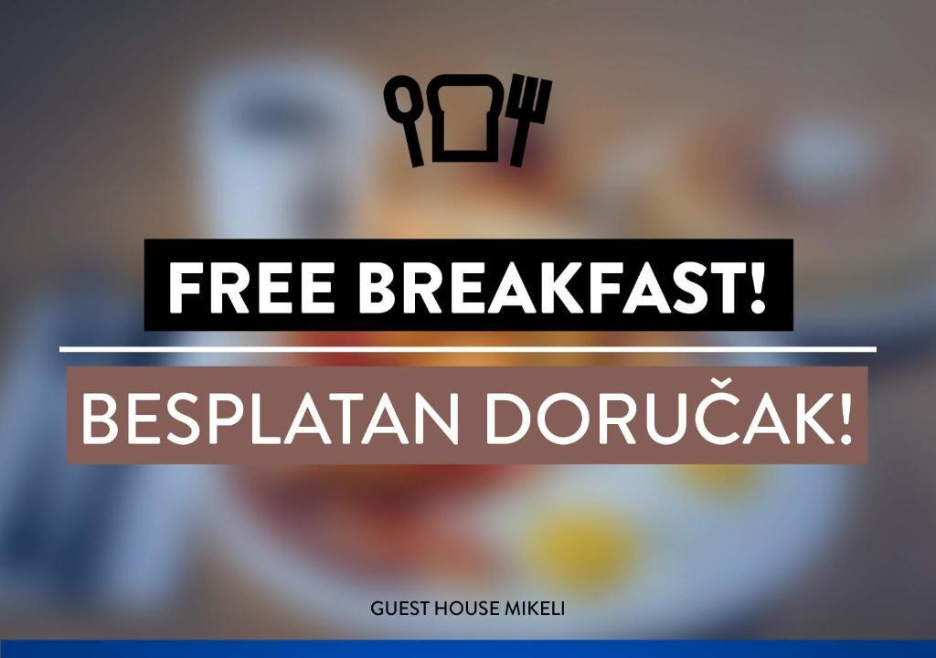 Подгорица: Guest House Mikeli (BESPL. DORUCAK)-(FREE BREAKFAST)
