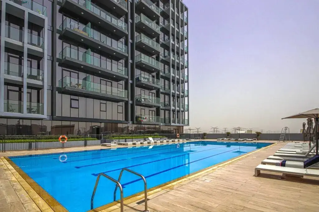 Дубай: 1009 1 Bedroom @ Bloom Towers Jvc with Great View