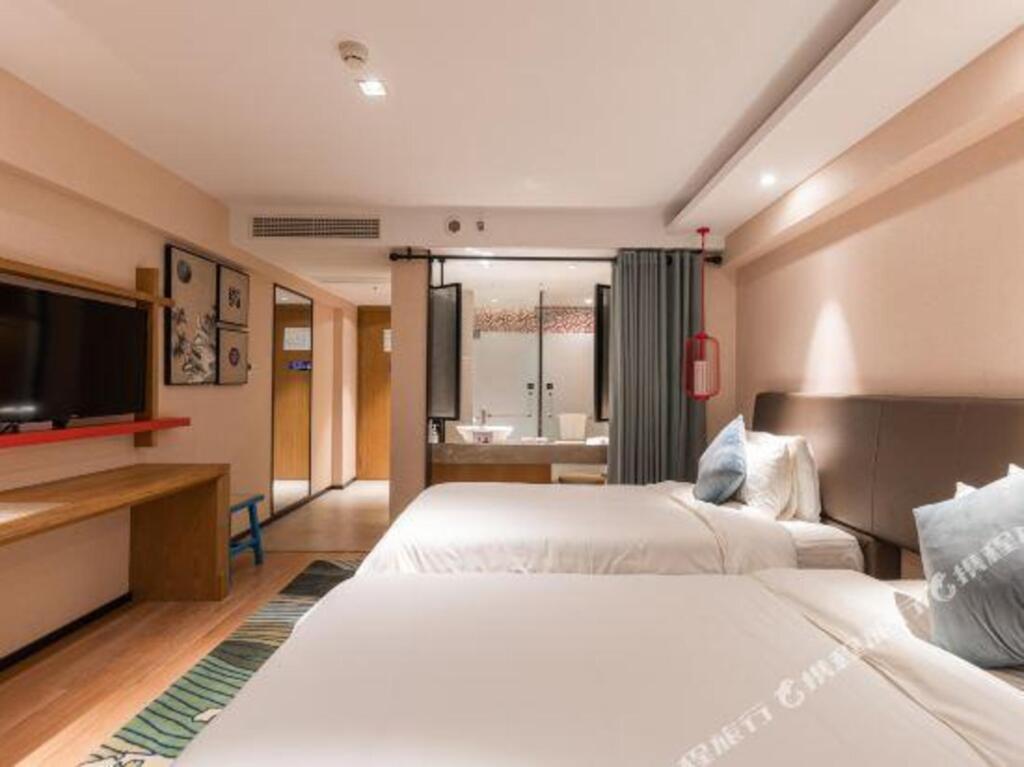 Нинбо: Kaiyuan Manju Hotel (Ningbo Tianyi Square Gulou Subway Station)
