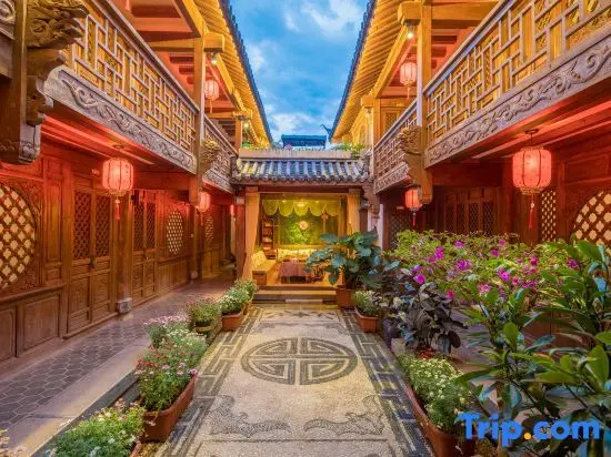 Лицзян: Wuji Parkjing Inn (Lijiang Ancient City Shop)
