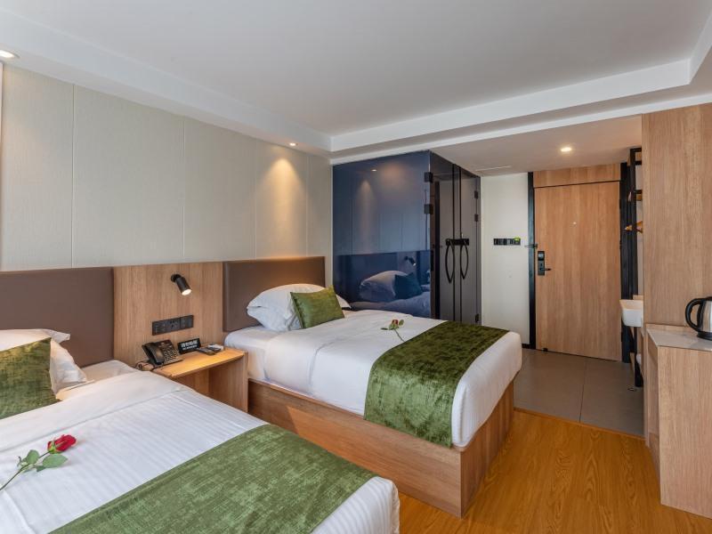 Сучжоу: Green Tree Inn Express Suzhou Gusu District Pingjiang Road Zhuozheng Garden