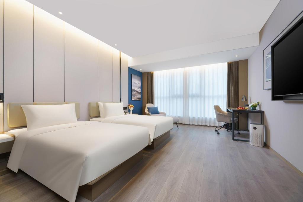 Цзинань: Yaduo Hotel, East Square, Jinan West Station