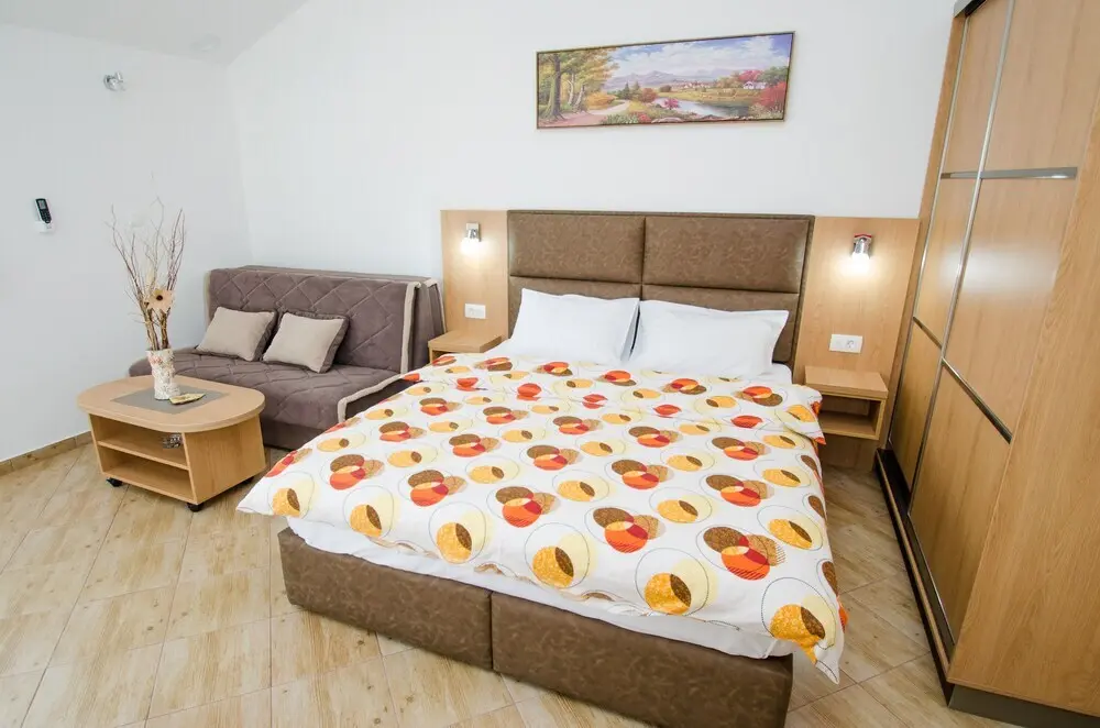 Бечичи: Apartments Ivanovic - Studio With Balcony and sea View