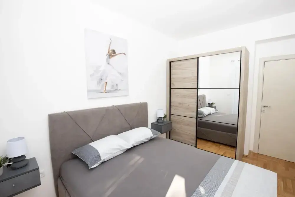 Будва: Flat w Balcony 3 min to Beach Near Budva Old Town