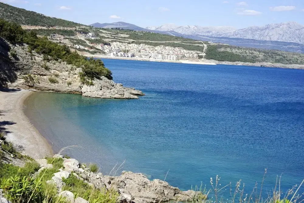 Радовичи: Apartment With 2 Bedrooms in Radovi?i, With Wonderful Mountain View, Furnished Balcony and Wifi - 900 m From the Beach