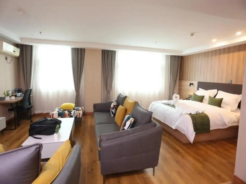 Лиаоченг: Greentree Inn Wuxun Road Xinruizhixuan Hotel