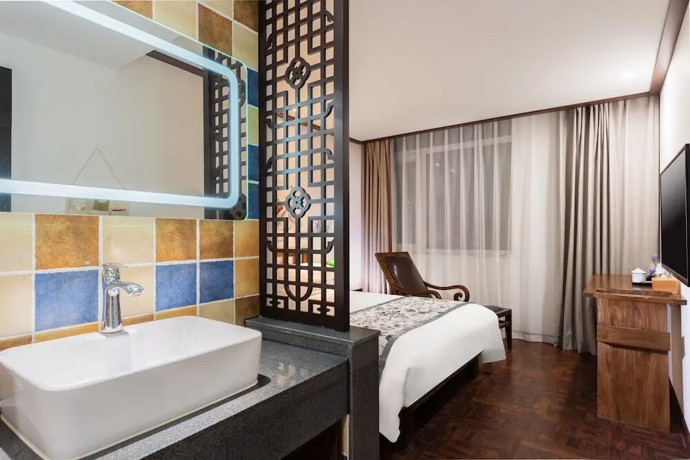 Тяньцзинь: Greentree Inn Tianjin Tanggu Hebei Road Gongnong V