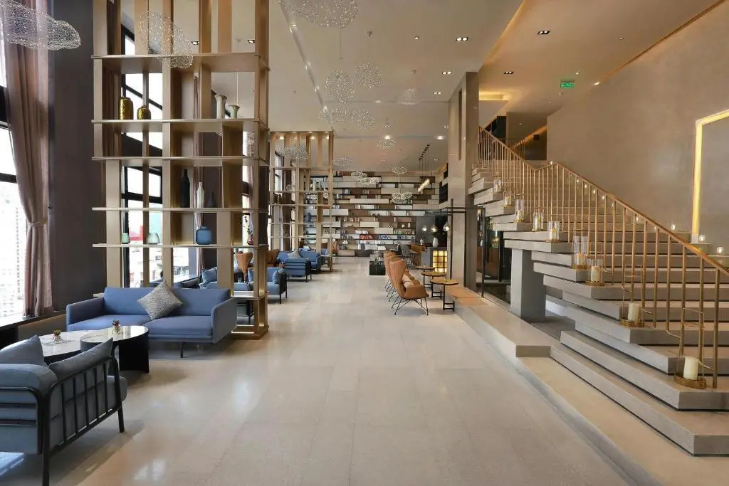 Чунцин: Atour Hotel Chongqing Jiefangbei Raffles City Riverview