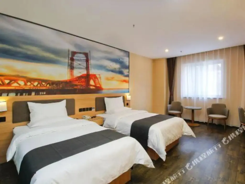 Сиань: Shangkeyou Select Hotel (Xi'an Baqiao Textile City Subway Station Store)