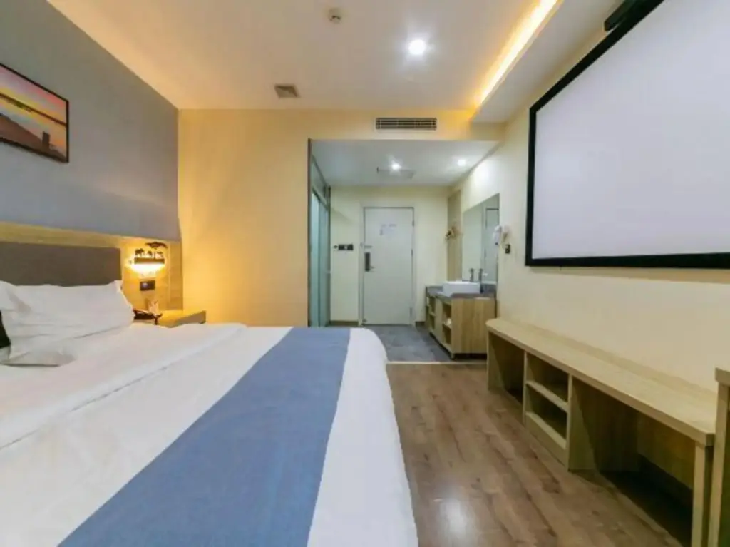 Сиань: Orange Double Elaborate Hotel (Xi'an Baqiao store)